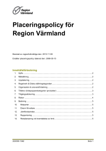 Placeringspolicy 2