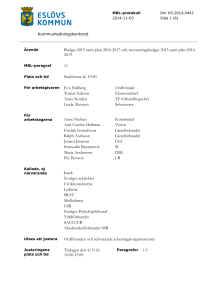 3 - Eslövs kommuns webbdiarium