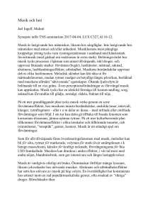 Musik och lust - Tobias Norlind
