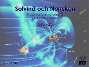 Solvind och Norrsken