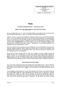 PDF version för utskrift - Christian Assemblies International