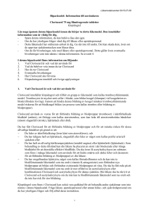 3. Hur du tar Cloriocard