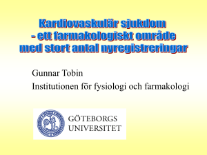 Hypertoni: Farmakologiska principer