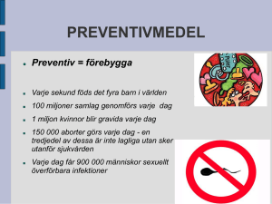 Sammanfattning, PP