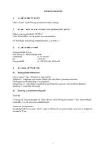 Glucos Baxter Viaflo 100 mg per ml solution for infusion SmPC