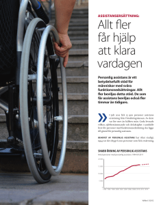 Allt fler får hjälp att klara vardagen