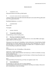 Glukosamin Pharma Nord capsule hard