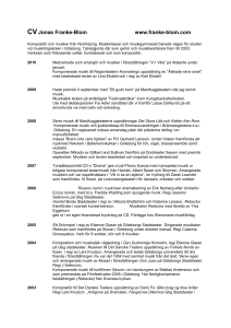CV Jonas Franke