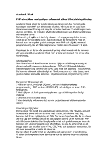 Academic Work PHP-utvecklare med gedigen erfarenhet sökes till