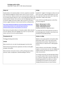 Bättre förståelse/omhändertagande vid psykisk ohälsa