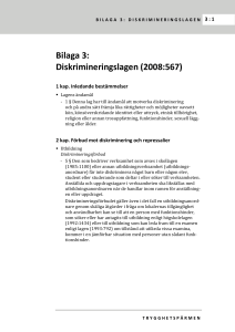 Bilaga 3: Diskrimineringslagen