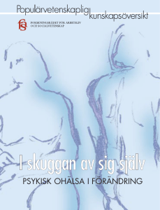Psykisk ohälsa