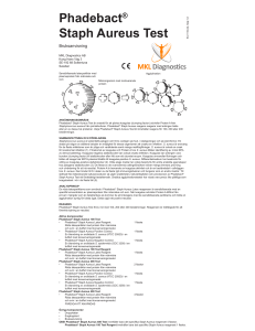 Phadebact® Staph Aureus Test