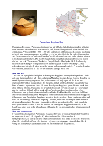 Parmigiano Reggiano Dop Parmigiano Reggiano (Parmesanosten