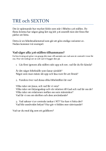 Bibelns anspråk är stort, men tar vi utmaningen på allvar