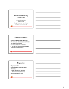 Associationsrättslig introduktion - UU Studentportalen