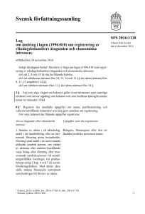 Svensk författningssamling