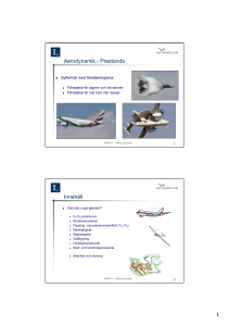 Aerodynamik - Prestanda Innehåll