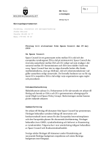 Utkast till resolution - Riksdagens öppna data