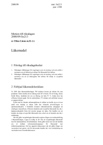 2 Förbjud läkemedelsreklam