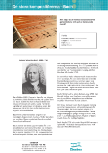 Bach - Sli
