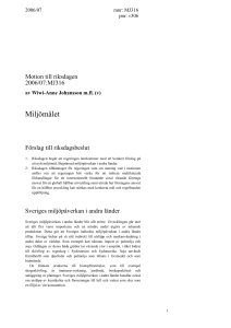 Sveriges miljöpåverkan i andra länder
