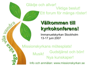 Låt musiken hjälpa dig att lyfta blicken!