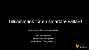 Tillsammans för en smartare välfärd