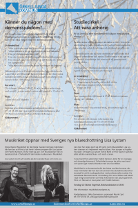 Känner du någon med demenssjukdom
