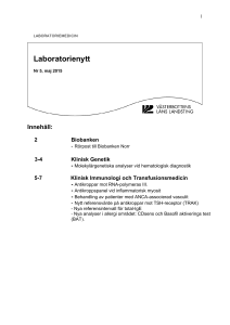 Laboratorienytt