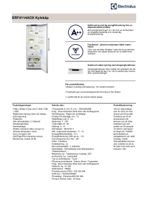 ERF4114AOX Kylskåp
