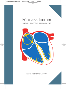 Förmaksflimmer - Internetmedicin