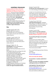 anhörig program - Skurups kommun