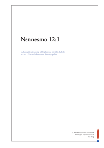 Nennesmo 12:1. Arkeologisk utredning inför planerad torvtäkt