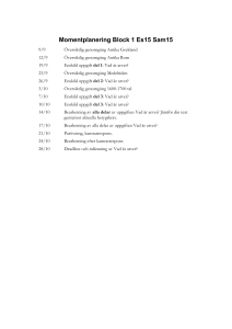 Momentplanering Block 1 Es15 Sam15
