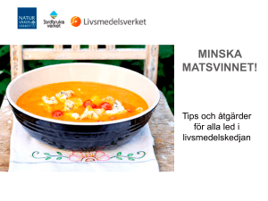 minska matsvinnet!