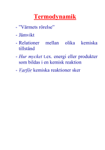Termodynamik