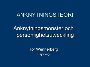 Otrygg ambivalent anknytning