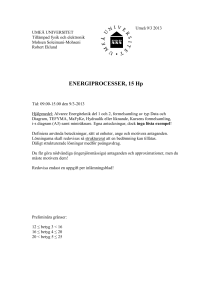 Tenta 9 - Umeå universitet