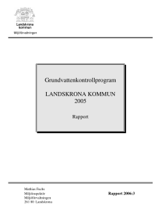 Grundvattenkontrollprogram