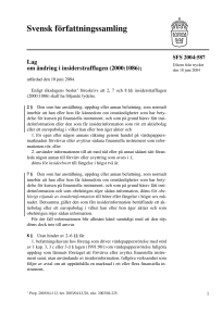 Svensk författningssamling