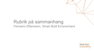 Grundpresentation svenska