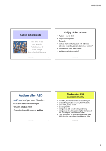 Autism eller ASD