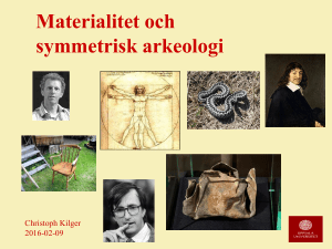 Materialitet och symmetri