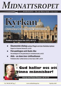 Gud kallar oss att vinna människor!
