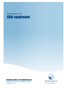 CDG-syndromet