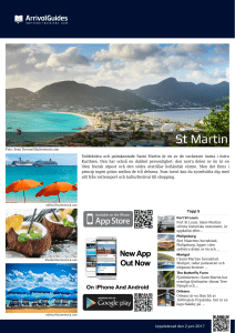 St Martin - Arrival Guides