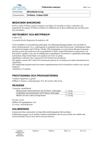 Metodbeskrivning D-Dimer Cobas h232