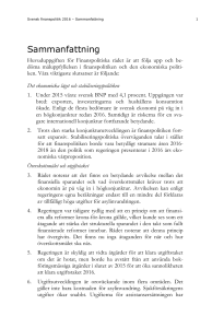Sammanfattning - Finanspolitiska rådet