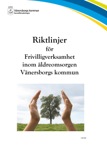 Riktlinjer - Vänersborgs kommun